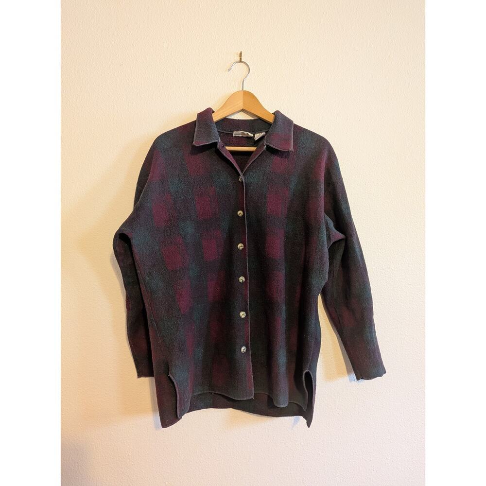 Kathy Ireland Flannel dark winter size‎ M